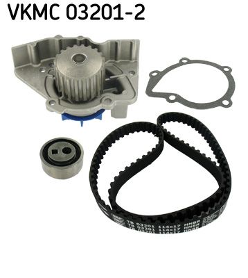SKF Wasserpumpe + Zahnriemensatz (VKMC 03201-2) Thumbnail